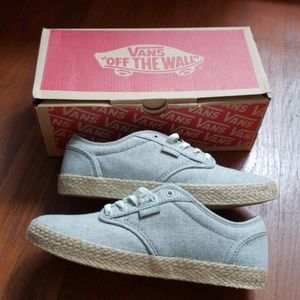 Brand New Vans Atwood Low Espadrille